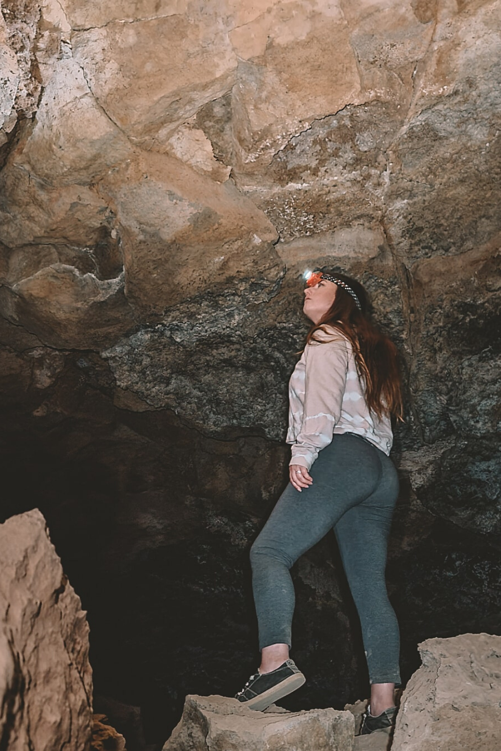 Cave Exploring in Bend, Oregon